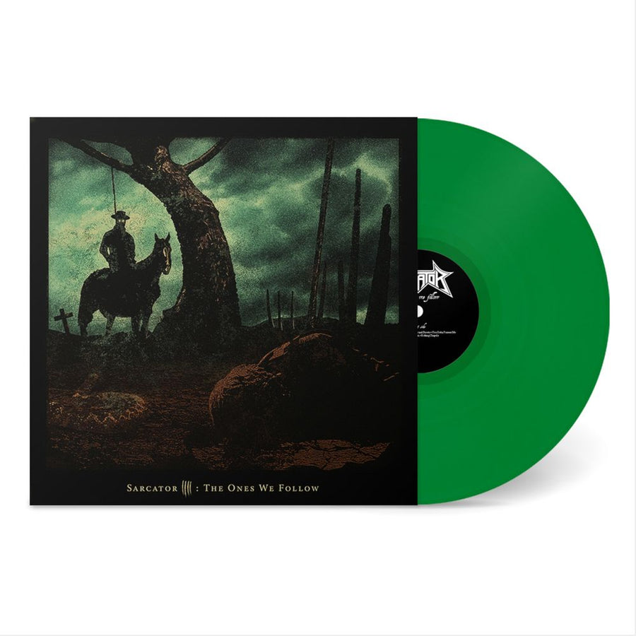 the album cover for Sarcator - The Ones We Follow [Poisonous Sky Green]
