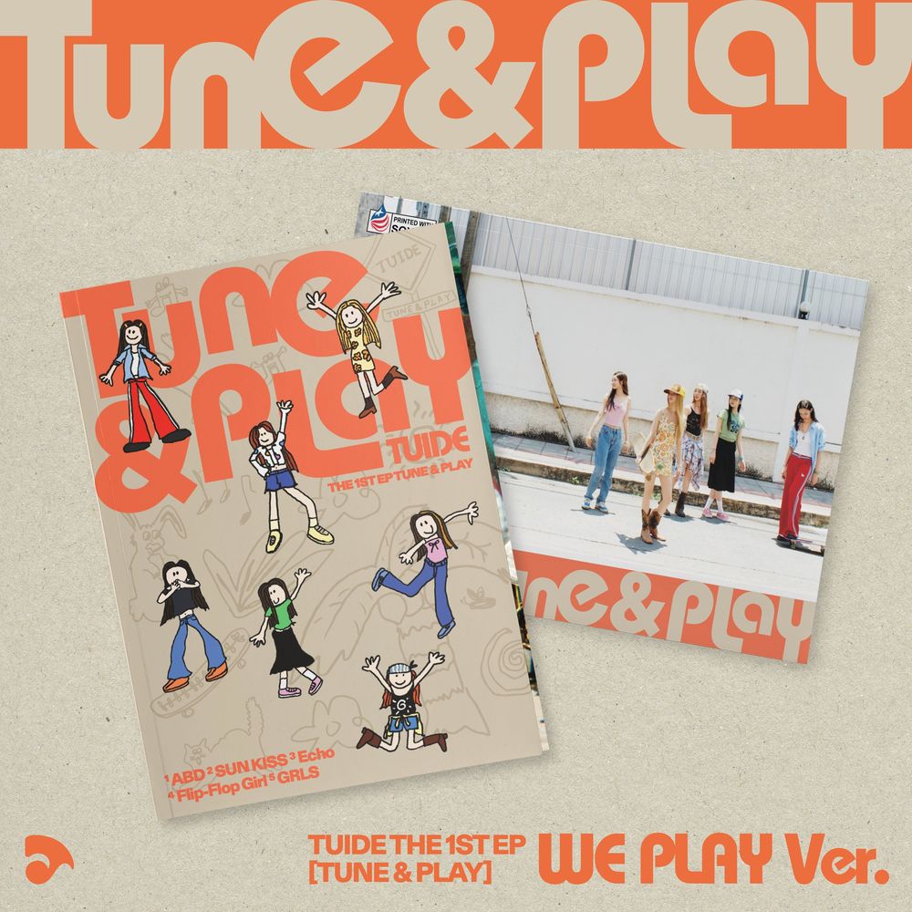 tuide 新品未開封アルバム　we tune　we play　10set20枚 The 1st EP 'TUNE & PLAY' [WE PLAY Ver.] - TUIDE – Omega Music