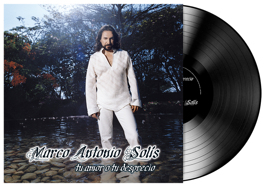 the album cover for Marco Solis  Antonio - Tu Amor O Tu Desprecio