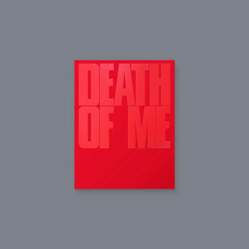 the album cover for Evan - DEATH OF ME [EXPLOSION Ver.]