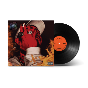 the album cover for Post Malone - August 26 [Black]