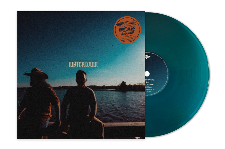 the album cover for Brothers Osborne - Watertown [Dockside Blue]