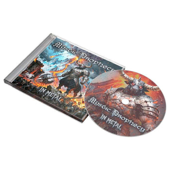 the album cover for Mystic Prophecy - In Metal
