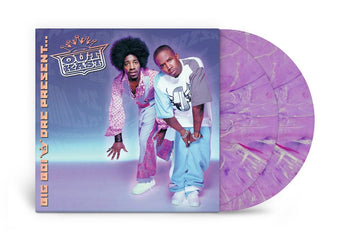the album cover for Outkast - Big Boi & Dre Present....Outkast [Purple Marbled]