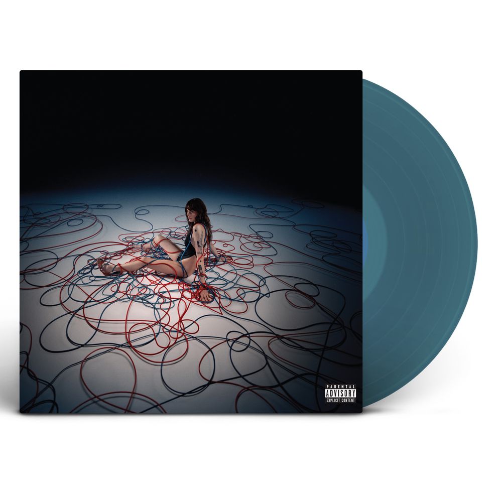 the album cover for Cara Delevingne - Not Normal [Sea Blue]