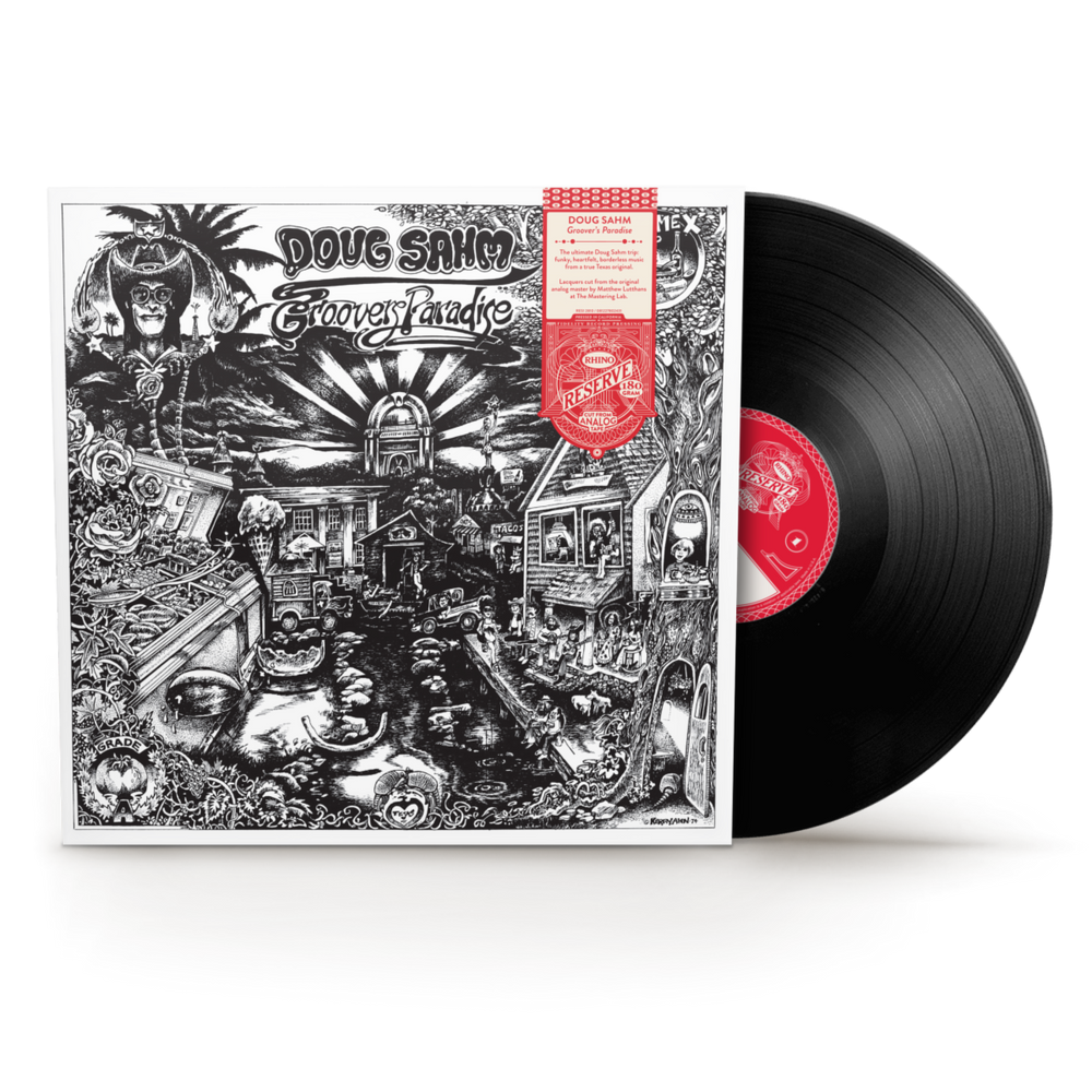the album cover for Doug Sahm - Groover's Paradise [Rhino Reserve, Brick & Mortar Exclusive]
