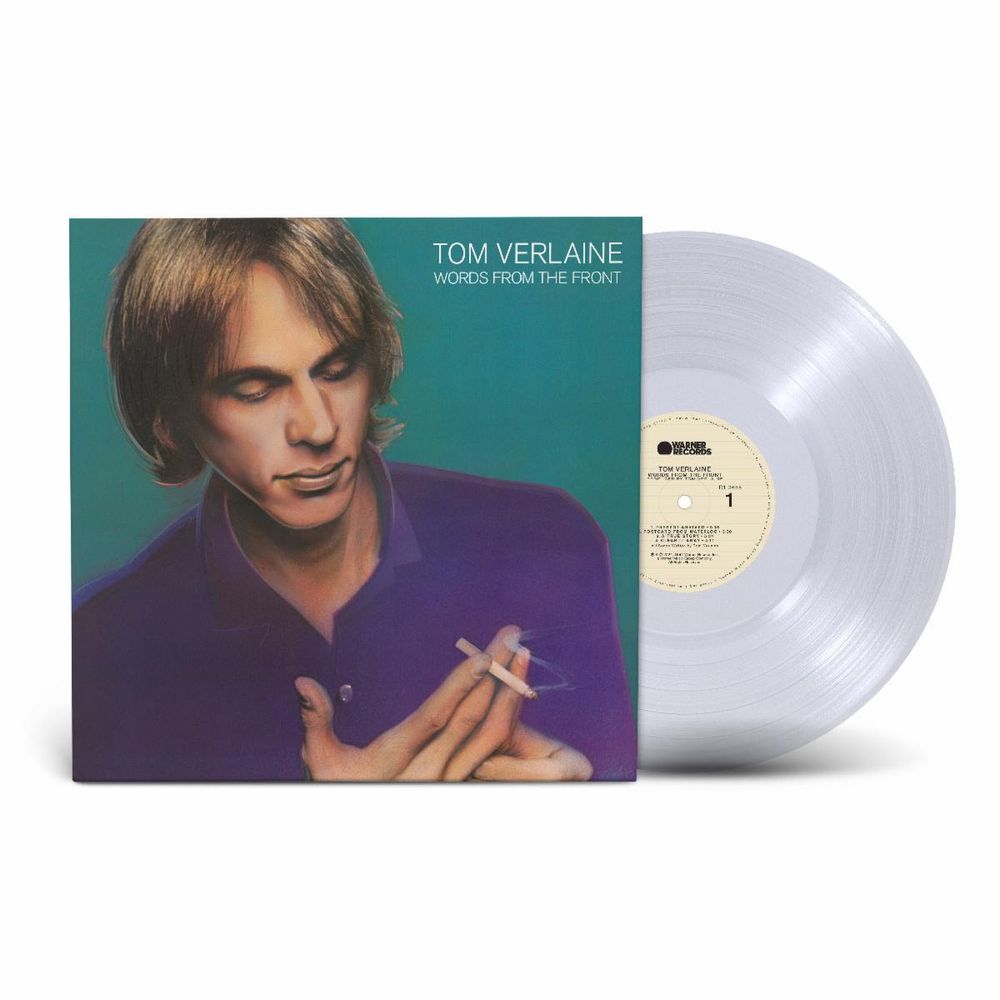 the album cover for Tom Verlaine - Words From The Front [Clear, Brick & Mortar Exclusive]
