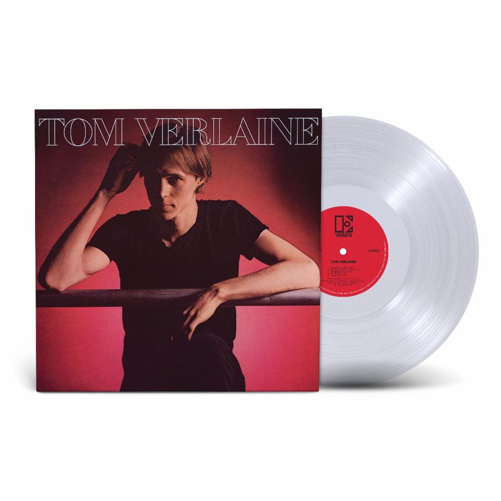 the album cover for Tom Verlaine - Tom Verlaine [Clear Vinyl, Brick & Mortar Exclusive]