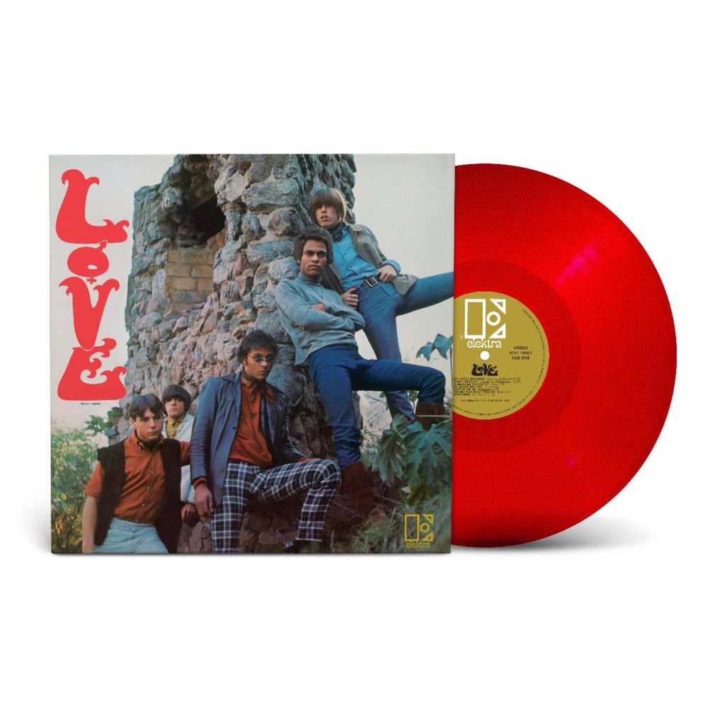 the album cover for Love - Love [Transparent Red, Brick & Mortar Exclusive]
