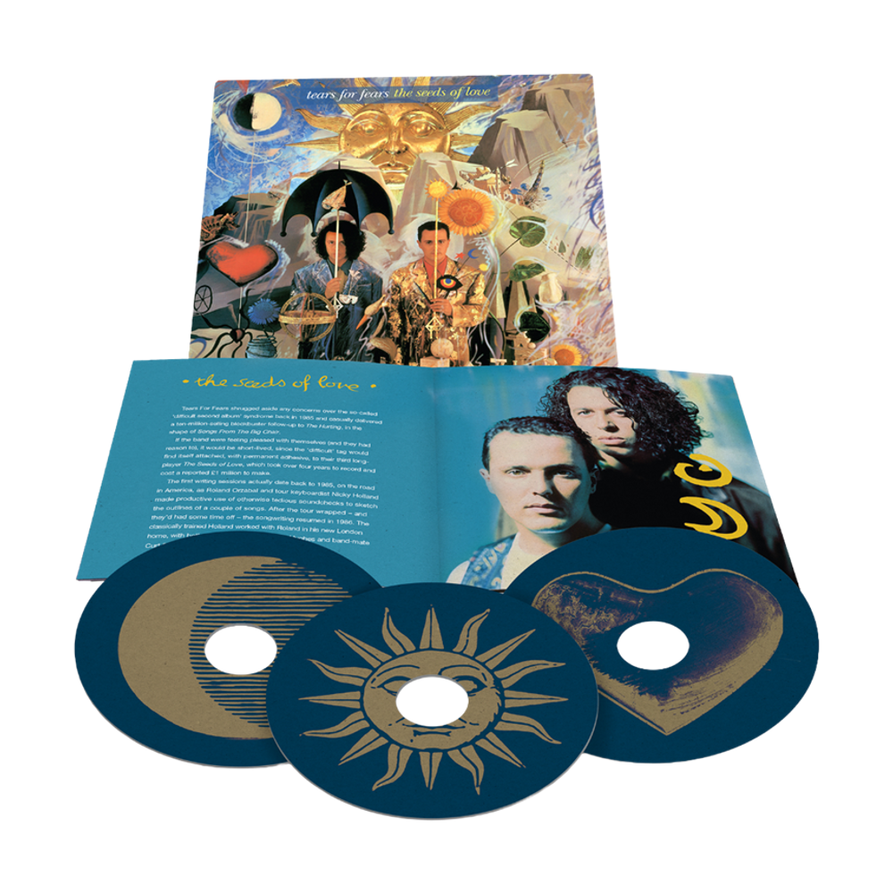 the album cover for Tears For Fears - The Seeds of Love - Deluxe Edition [3CD]