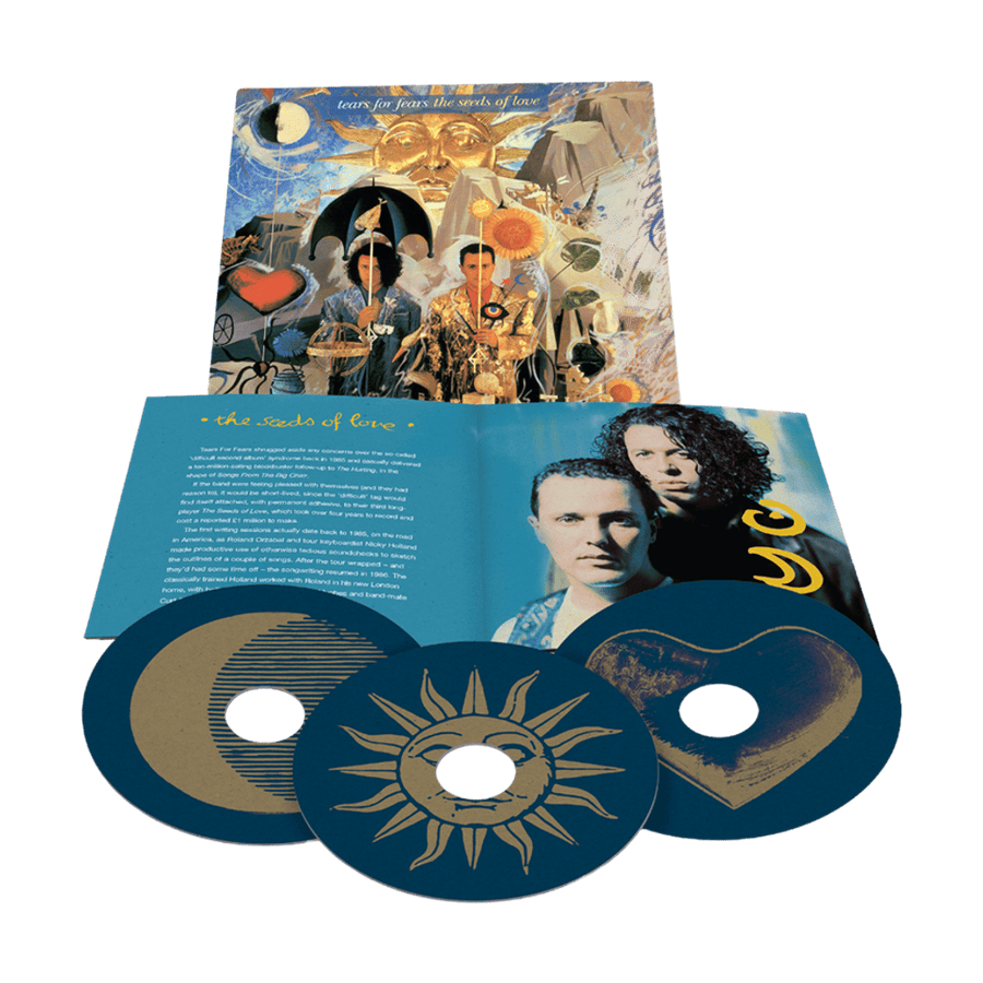 the album cover for Tears For Fears - The Seeds of Love - Deluxe Edition [3CD]