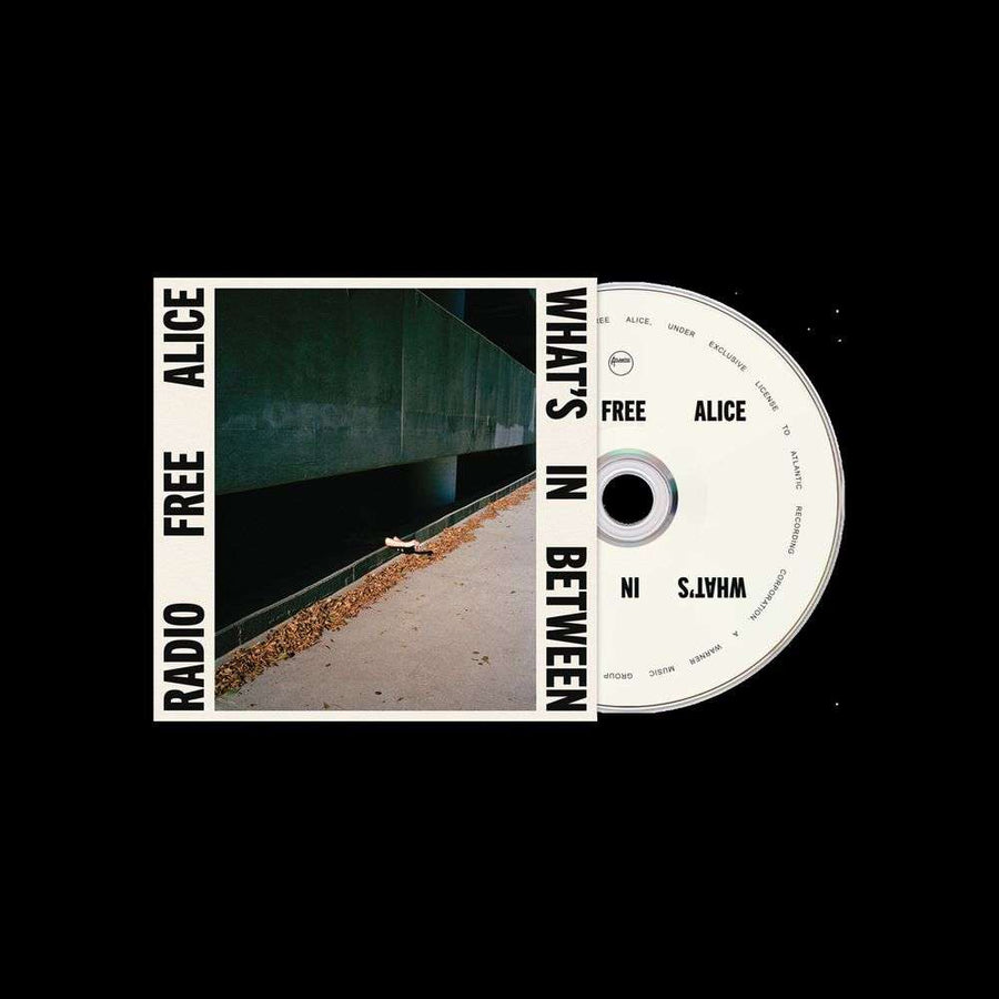 the album cover for Radio Free Alice - What's In Between