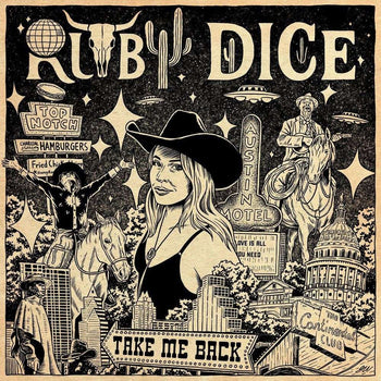 the album cover for Ruby Dice - Take Me Back
