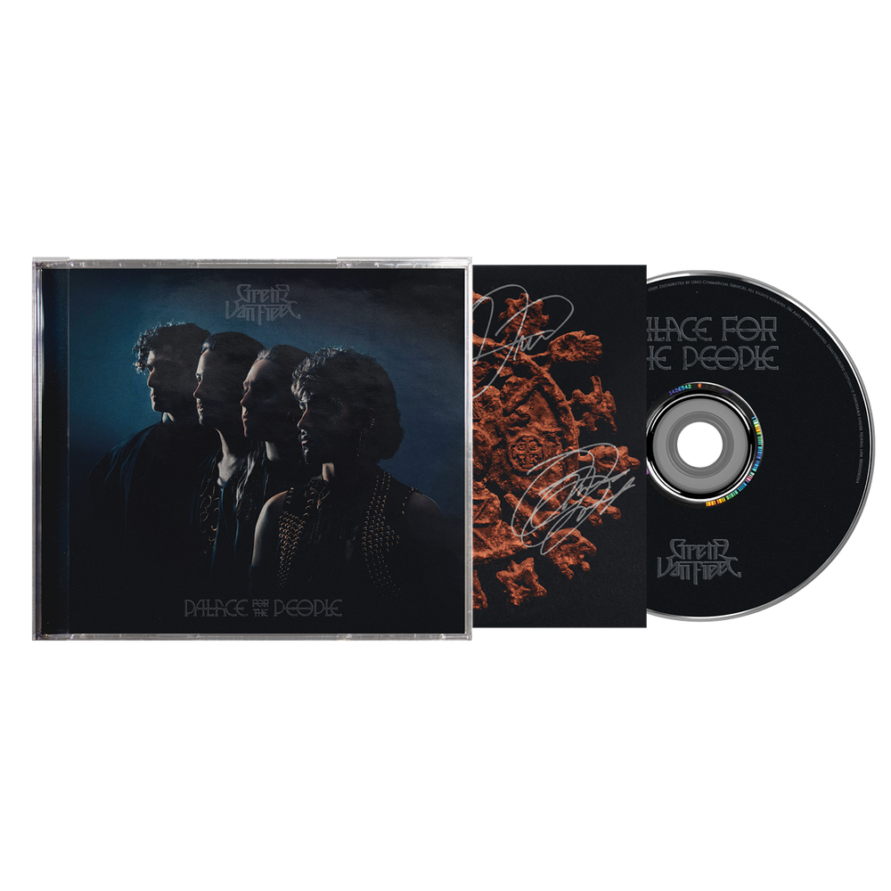 the album cover for Greta Van Fleet - Palace for the People [Signed Insert]