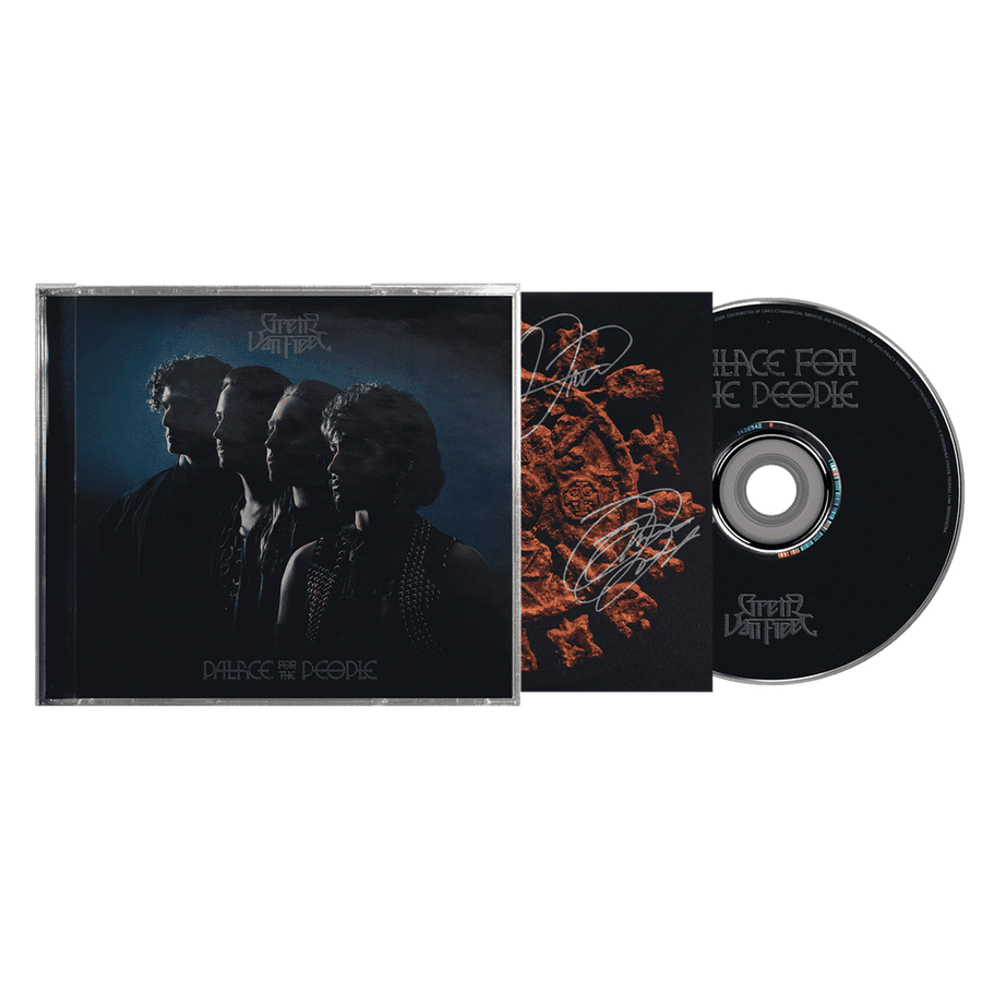 the album cover for Greta Van Fleet - Palace for the People [Signed Insert]