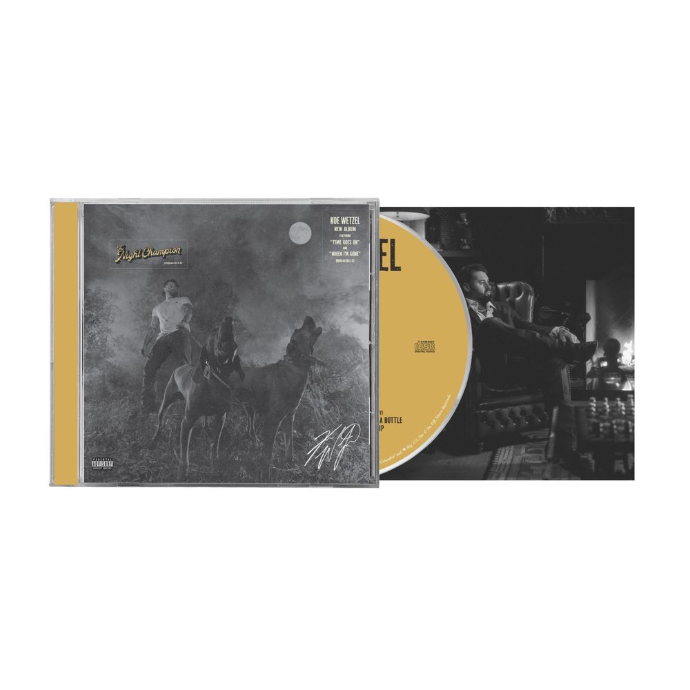 the album cover for Koe Wetzel - Night Champion