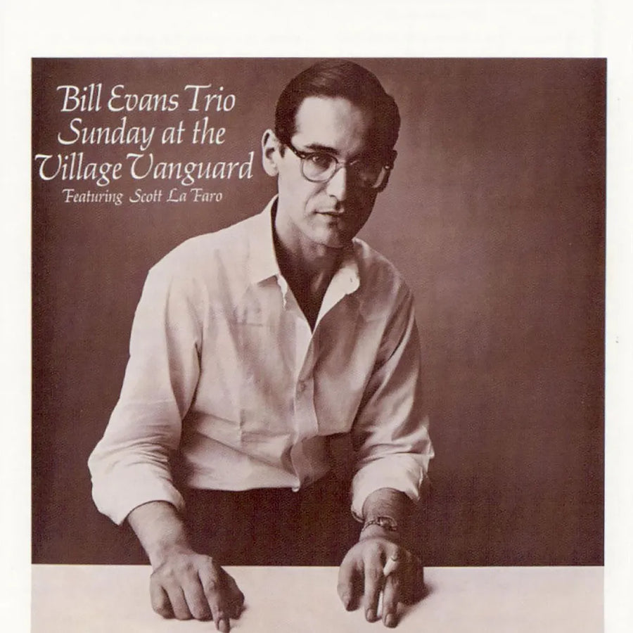the album cover for Bill Evans Trio - Sunday At The Village Vanguard - [Clear Orange]