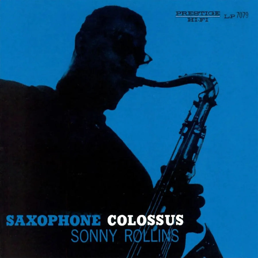 the album cover for Sonny Rollins - Saxophone Colossus - [Clear Blue]