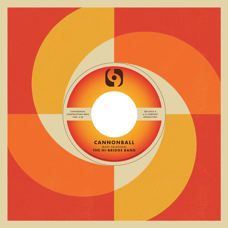 the album cover for The Hi-Bridge Band - Cannonball b/w Nuevo Cose