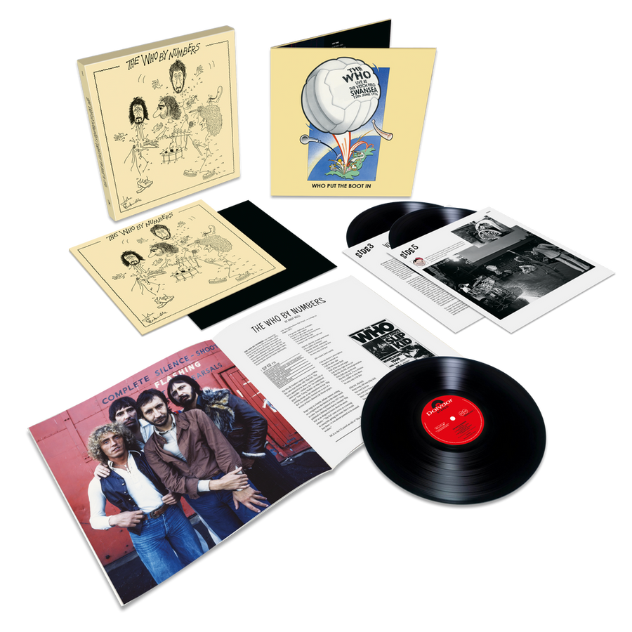 the album cover for The Who - The Who By Numbers - Deluxe Edition [180g 3 LP]