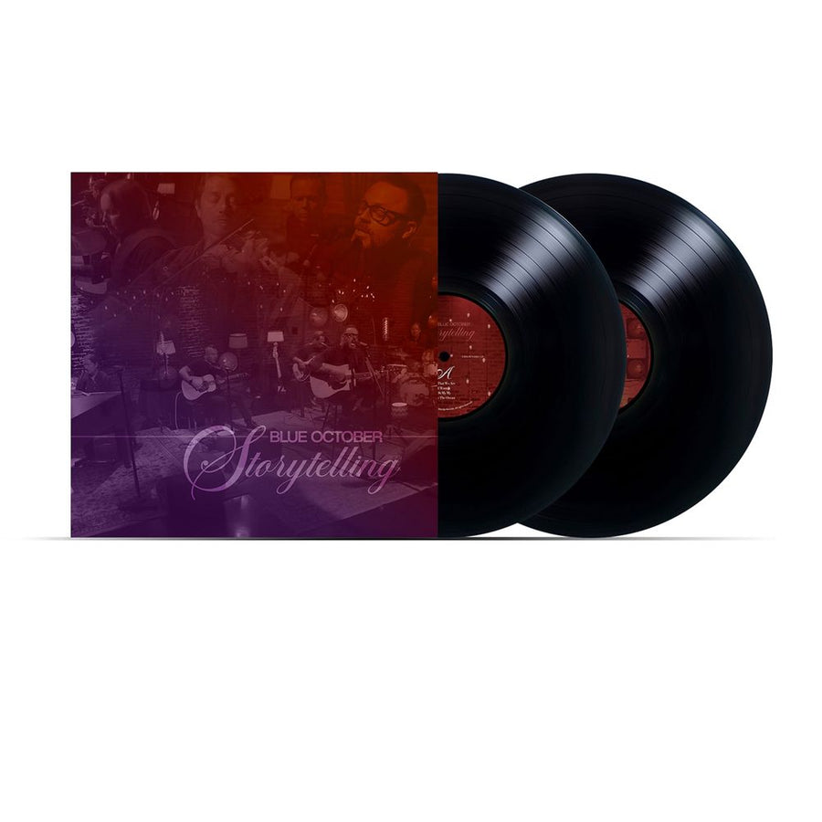 the album cover for Blue October - Storytelling [Black]