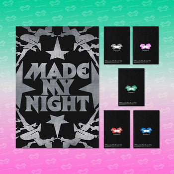 the album cover for LE SSERAFIM - Made My Night [Compact Ver]