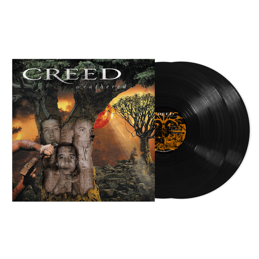 the album cover for Creed - Weathered - Deluxe 25th Anniversary Edition [Black]