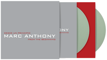 the album cover for Marc Anthony - Desde Un Principio: From The Beginning [Coke Bottle Clear 2 LP]