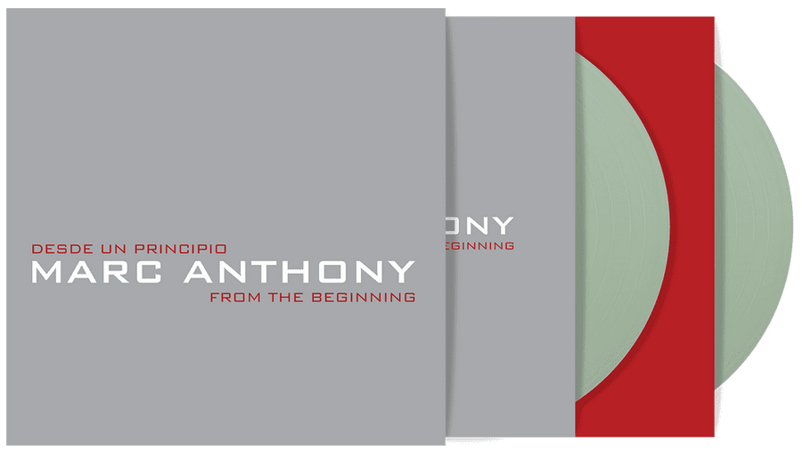 the album cover for Marc Anthony - Desde Un Principio: From The Beginning [Coke Bottle Clear 2 LP]