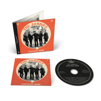 the album cover for The Zombies - Continue Here - Mono Remastered [with Extra Track]