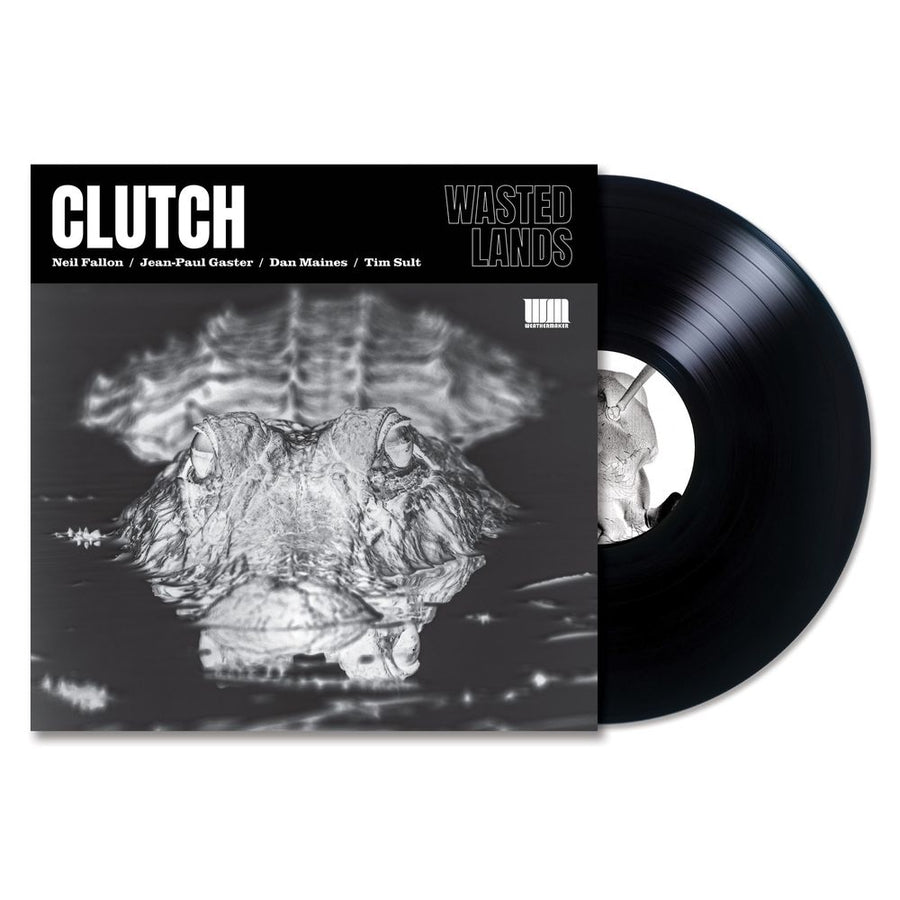 the album cover for Clutch - WASTED LANDS [Black]