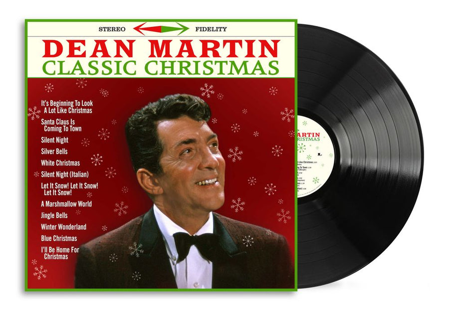 the album cover for Dean Martin - Classic Christmas