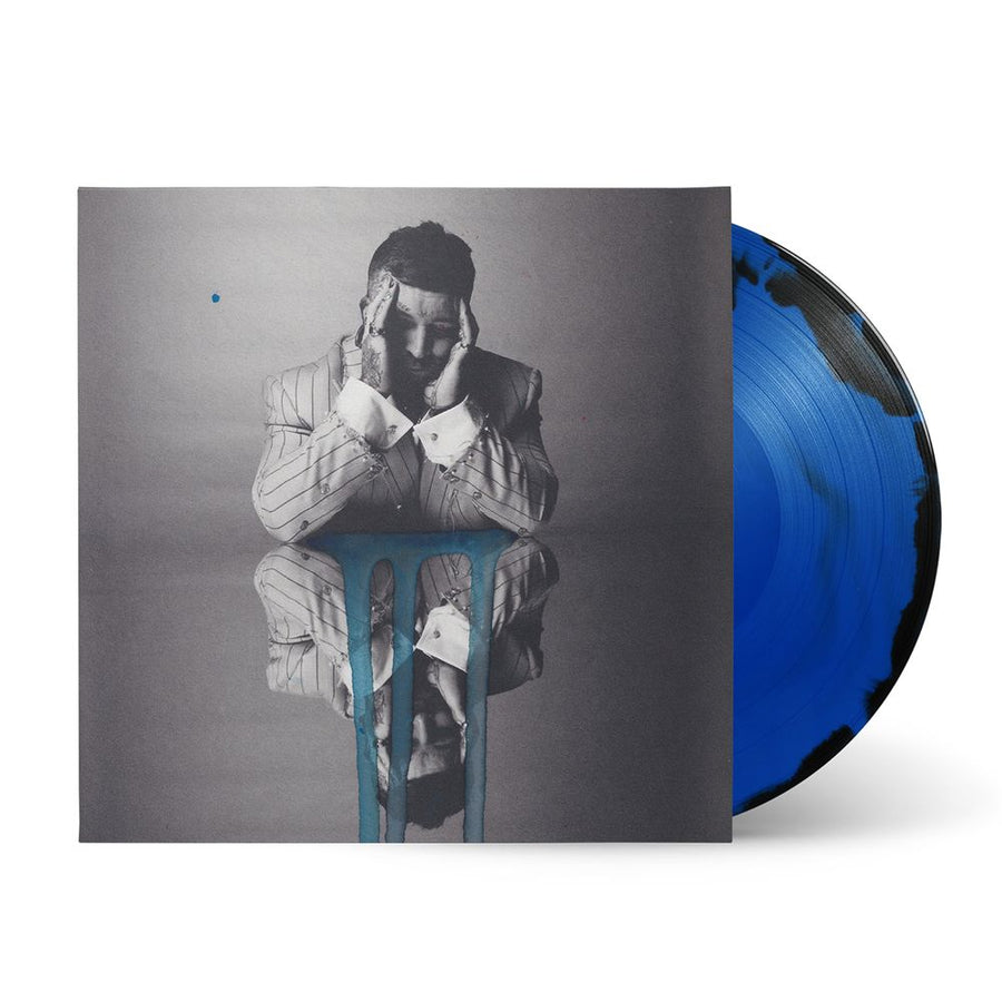 the album cover for Teddy Swims - UGLY [Indie Exclusive Black and Blue]