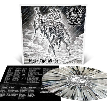 the album cover for Temple of Bones - Walk the Winds [Milky Clear with Splatter]