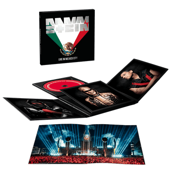 the album cover for Rammstein - LIVE IN MEXICO CITY [2CD]