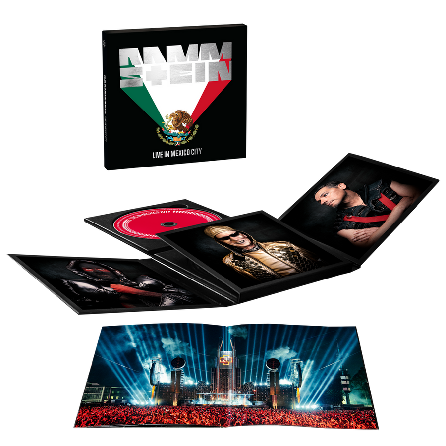 the album cover for Rammstein - LIVE IN MEXICO CITY [2CD]