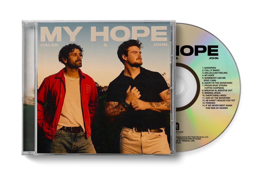 the album cover for Caleb & John - My Hope