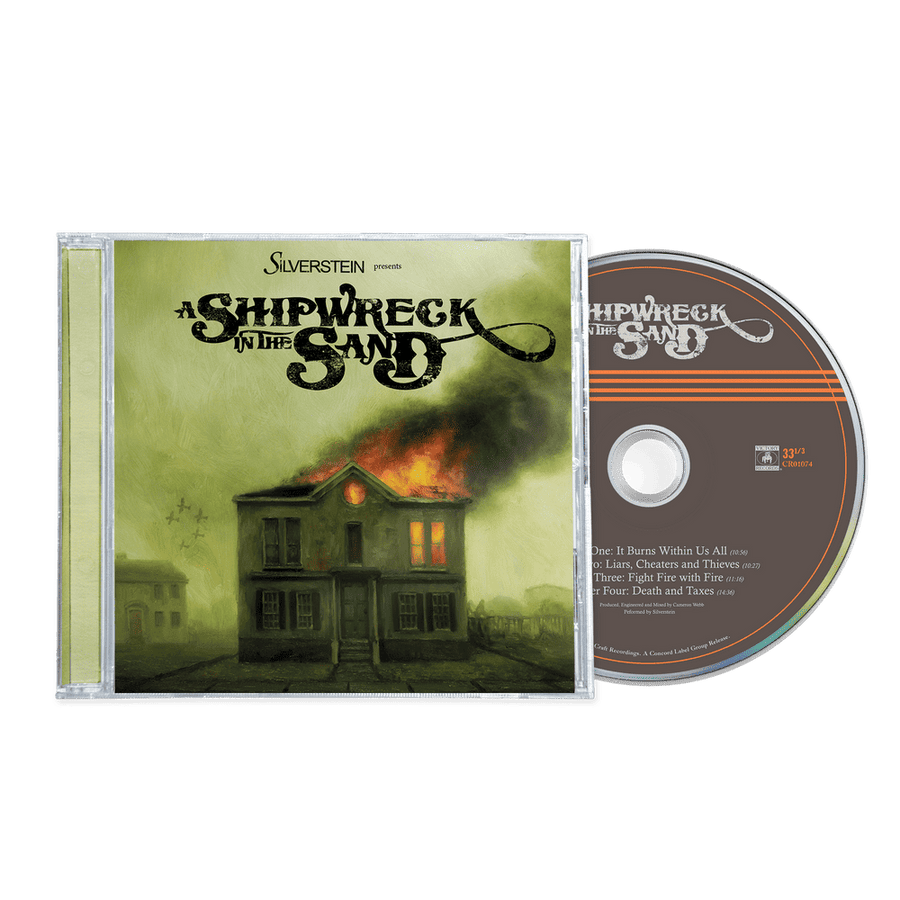 the album cover for Silverstein - A Shipwreck In The Sand [2026]