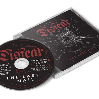 the album cover for Disfear - The Last Nail