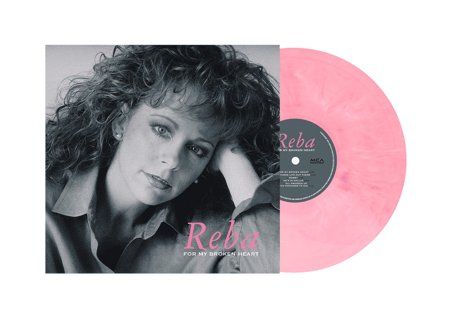 the album cover for Reba McEntire - For My Broken Heart [Bubblegum]