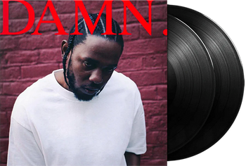 the album cover for Kendrick Lamar - Damn