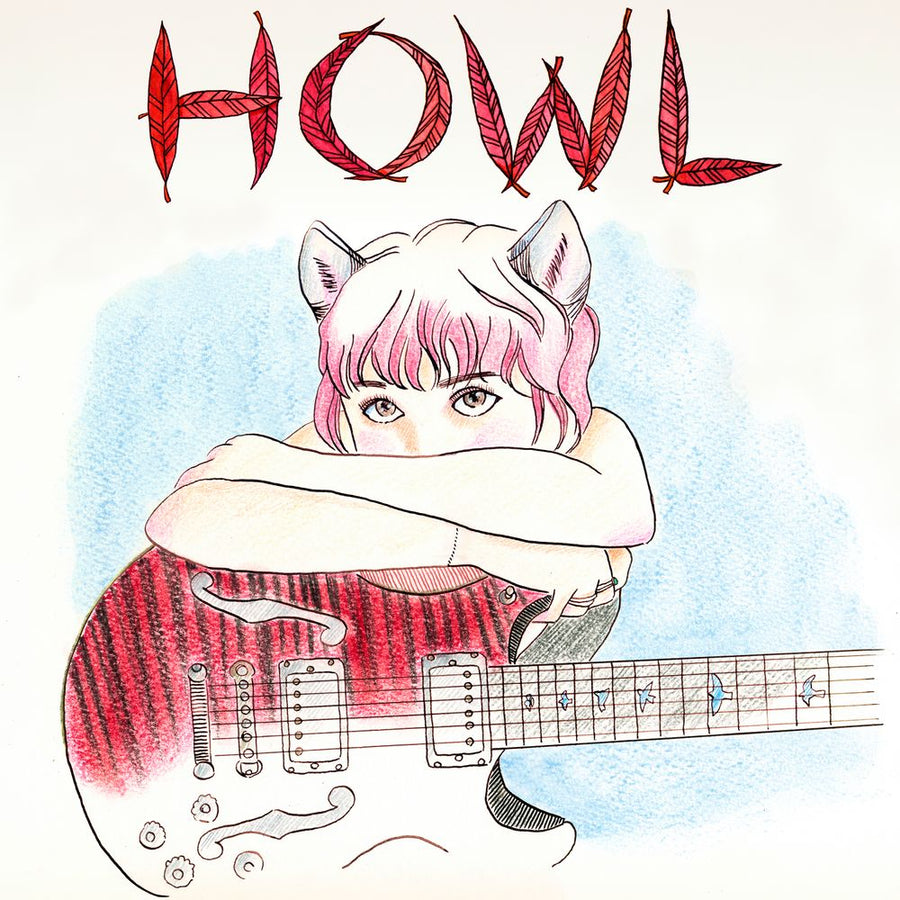 the album cover for Mei Semones - Howl [Black]