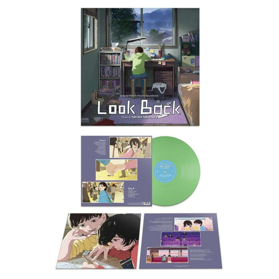 the album cover for Haruka Nakamura - Look Back (Original Motion Picture Soundtrack) [Green]