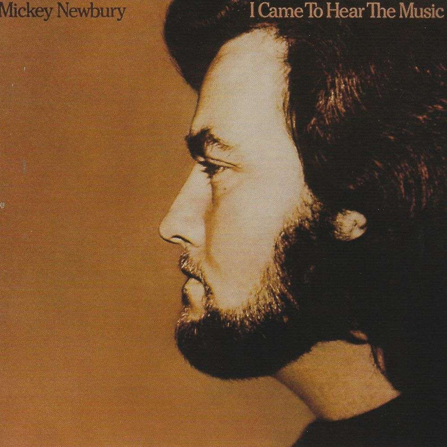 the album cover for Mickey Newbury - I Came To Hear The Music
