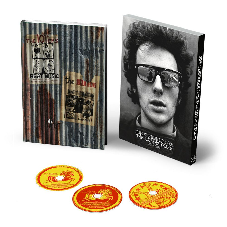 the album cover for 101'ers / Joe Strummer - Joe Strummer 003: The 101’ers Years 1974-1976 [Deluxe 3 CD]