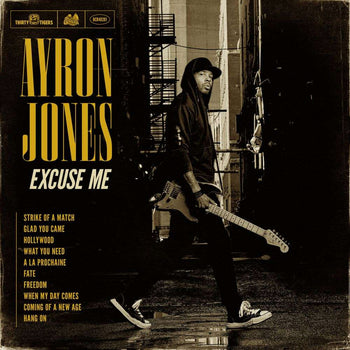 the album cover for Ayron Jones - Excuse Me