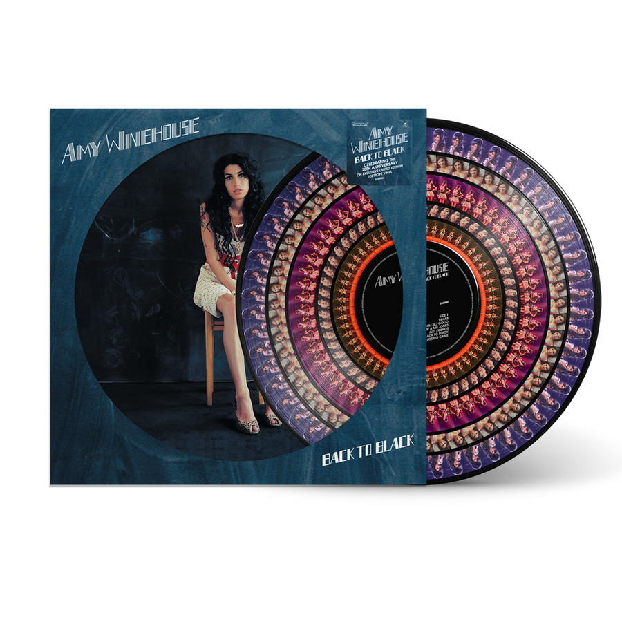 the album cover for Amy Winehouse - Back To Black - 20th Anniversary [Zoetrope]