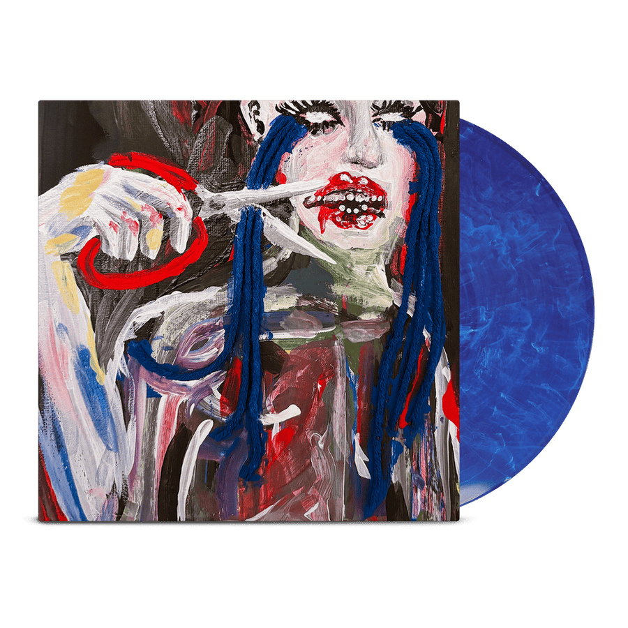 the album cover for Destroy Boys - Foie Gras [Indie Exclusive Tear Blue]