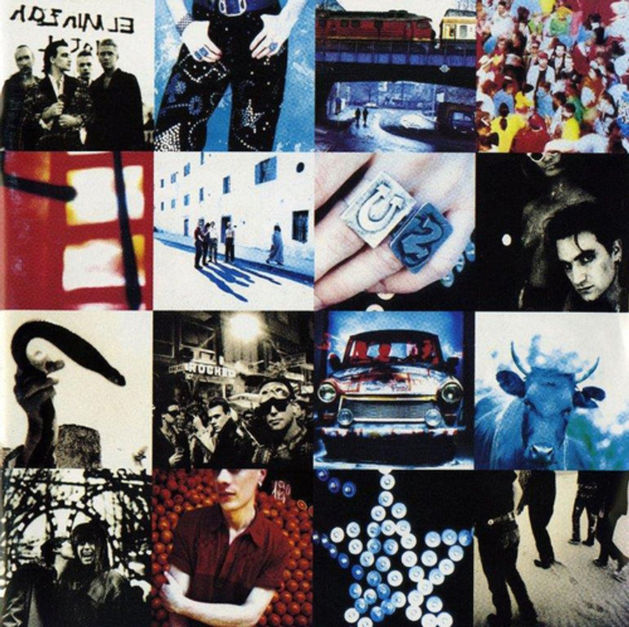 the album cover for U2 - Achtung Baby - Japan SMH/CD