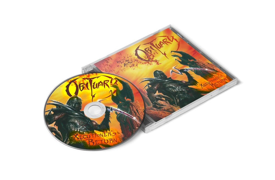 the album cover for Obituary - Xecutioner's Return -